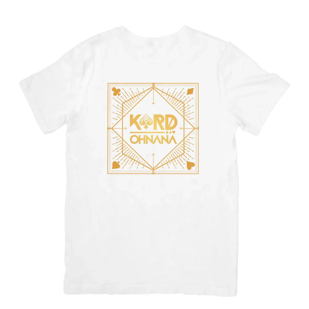 Camiseta Básica Kard Logo - branco