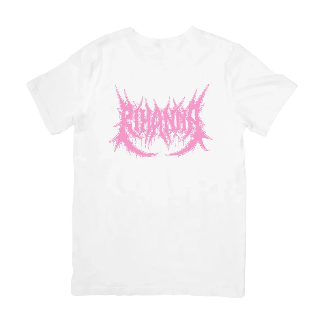 Camiseta Básica Rihanna Metal