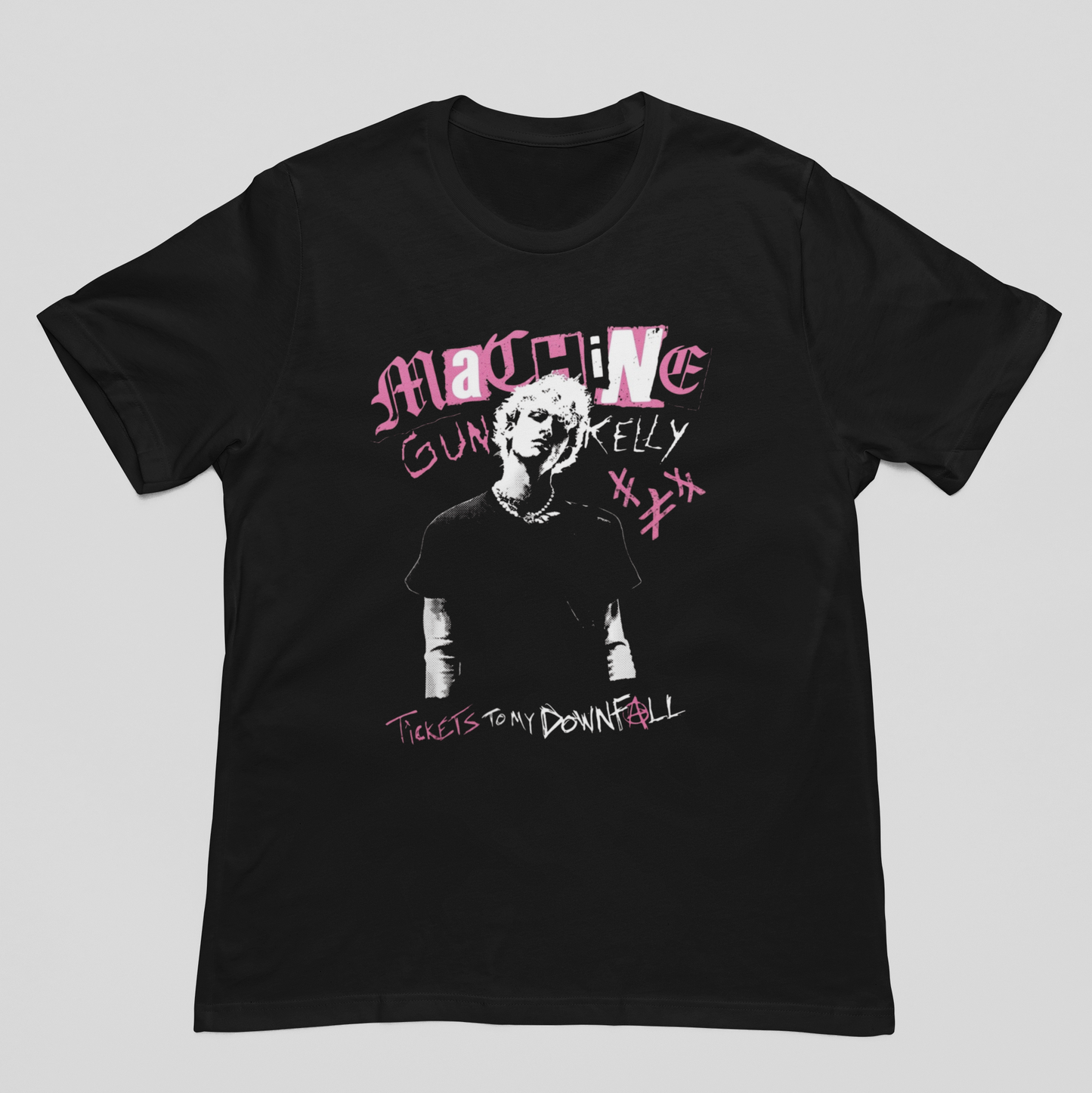 Camiseta Básica Machine Gun Kelly Tickets To MY Downfall