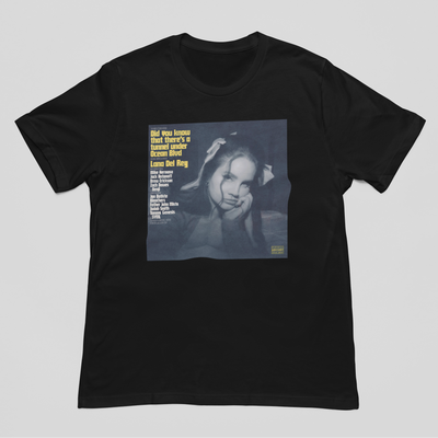 Camiseta Básica Lana Del Rey Born To Die