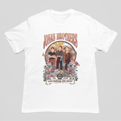 Camiseta Básica Jonas Brothers 90's
