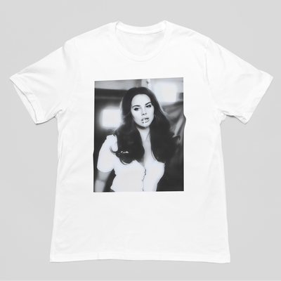 Camiseta Básica Lana Del Rey Retro Smoke