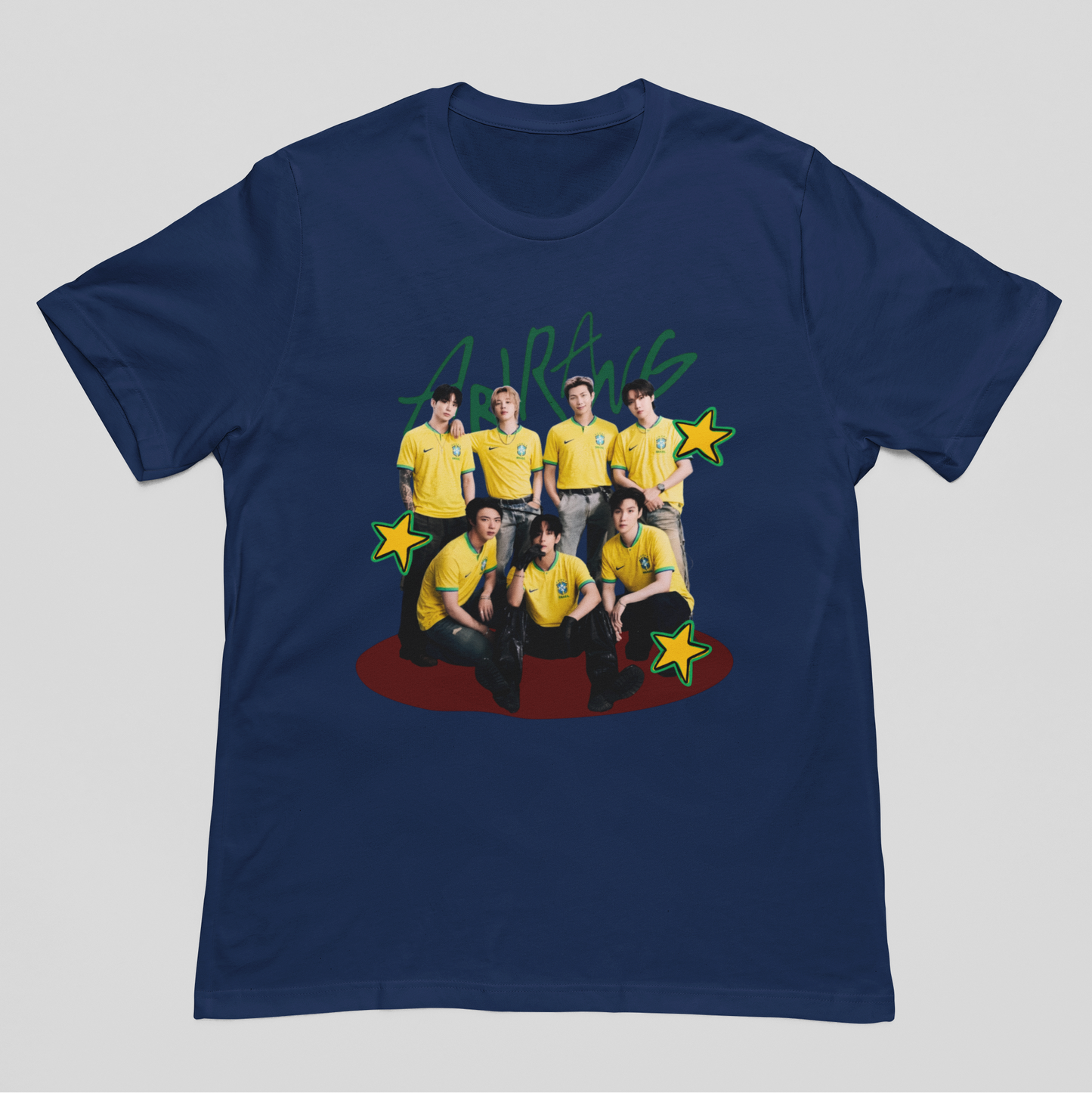 Camiseta Básica BTS Brazil Vibes