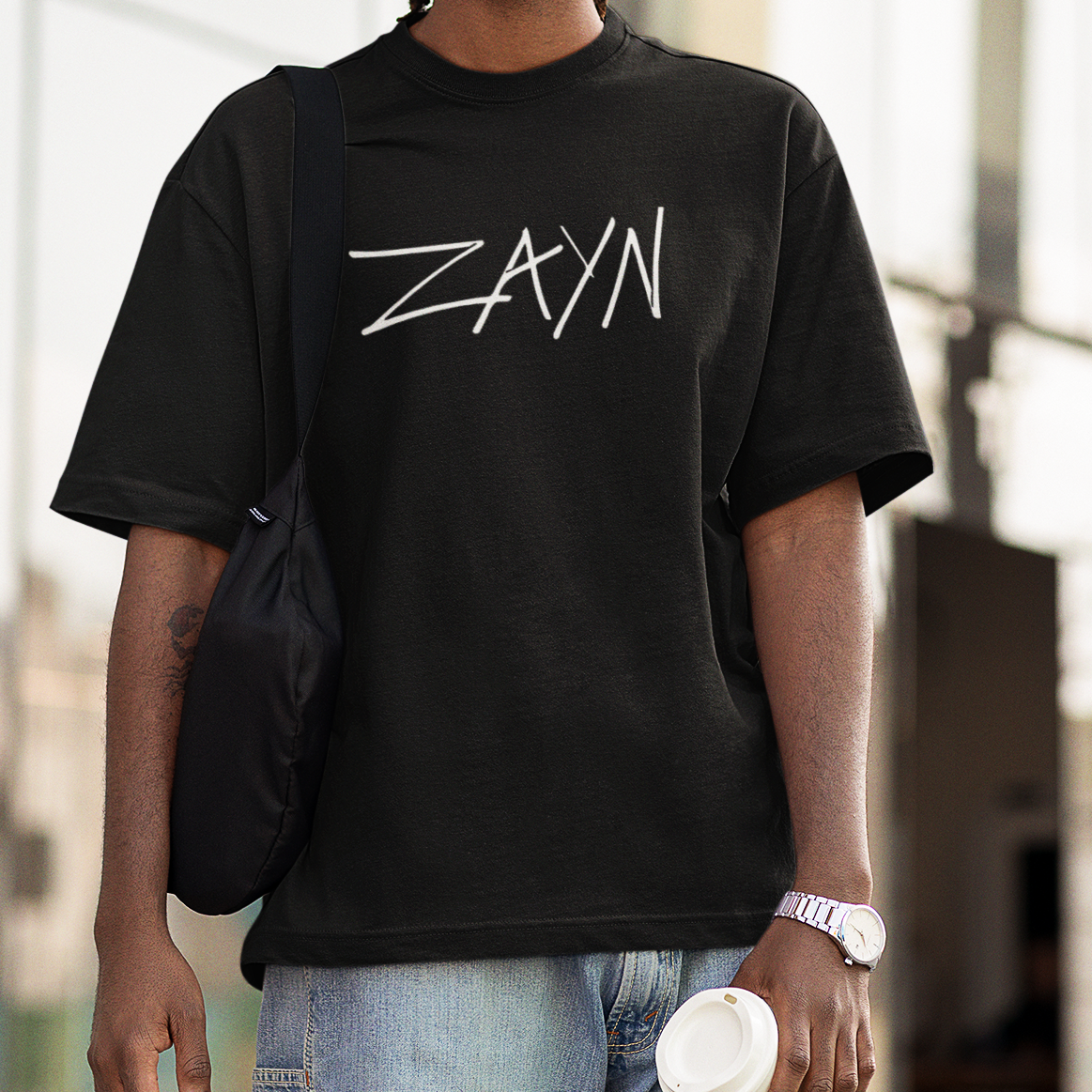 Camiseta Básica Zayn Malik Logo