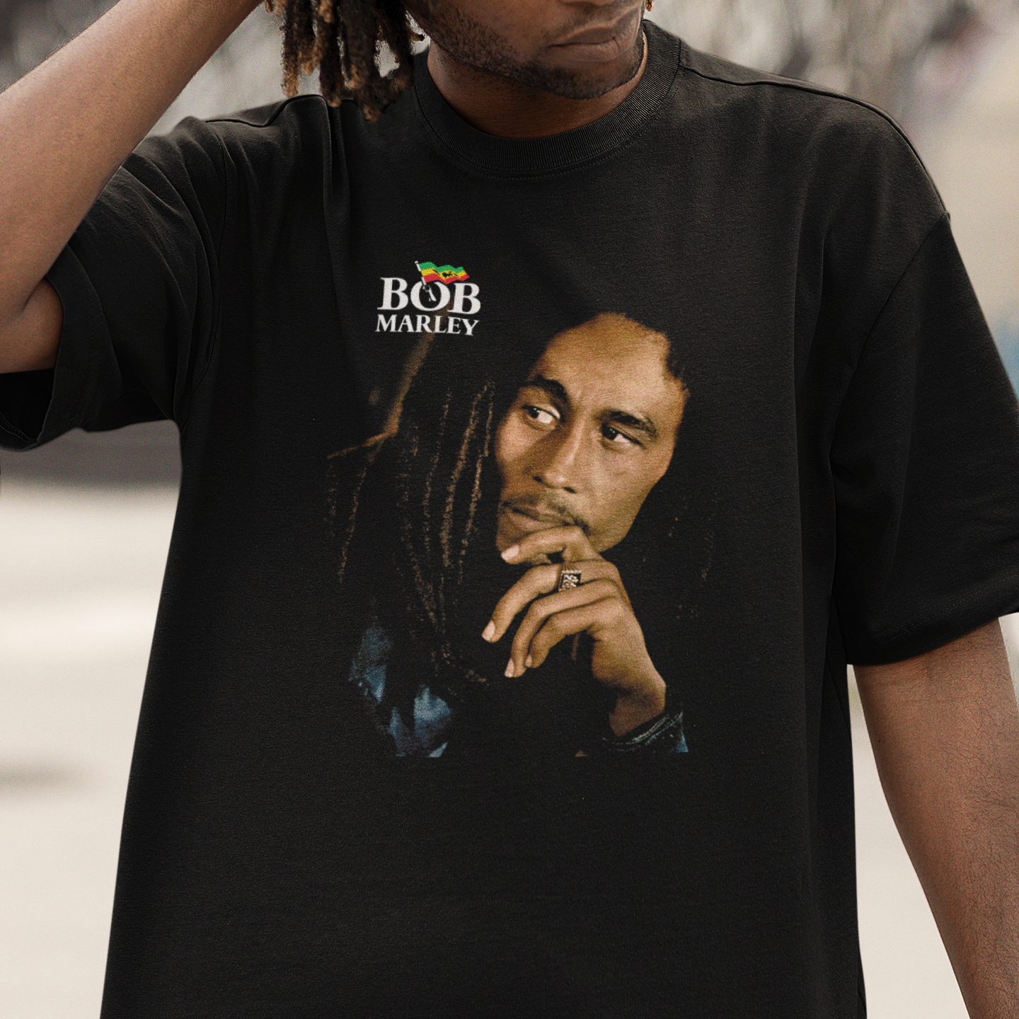 Camiseta Básica Bob Marley Vintage