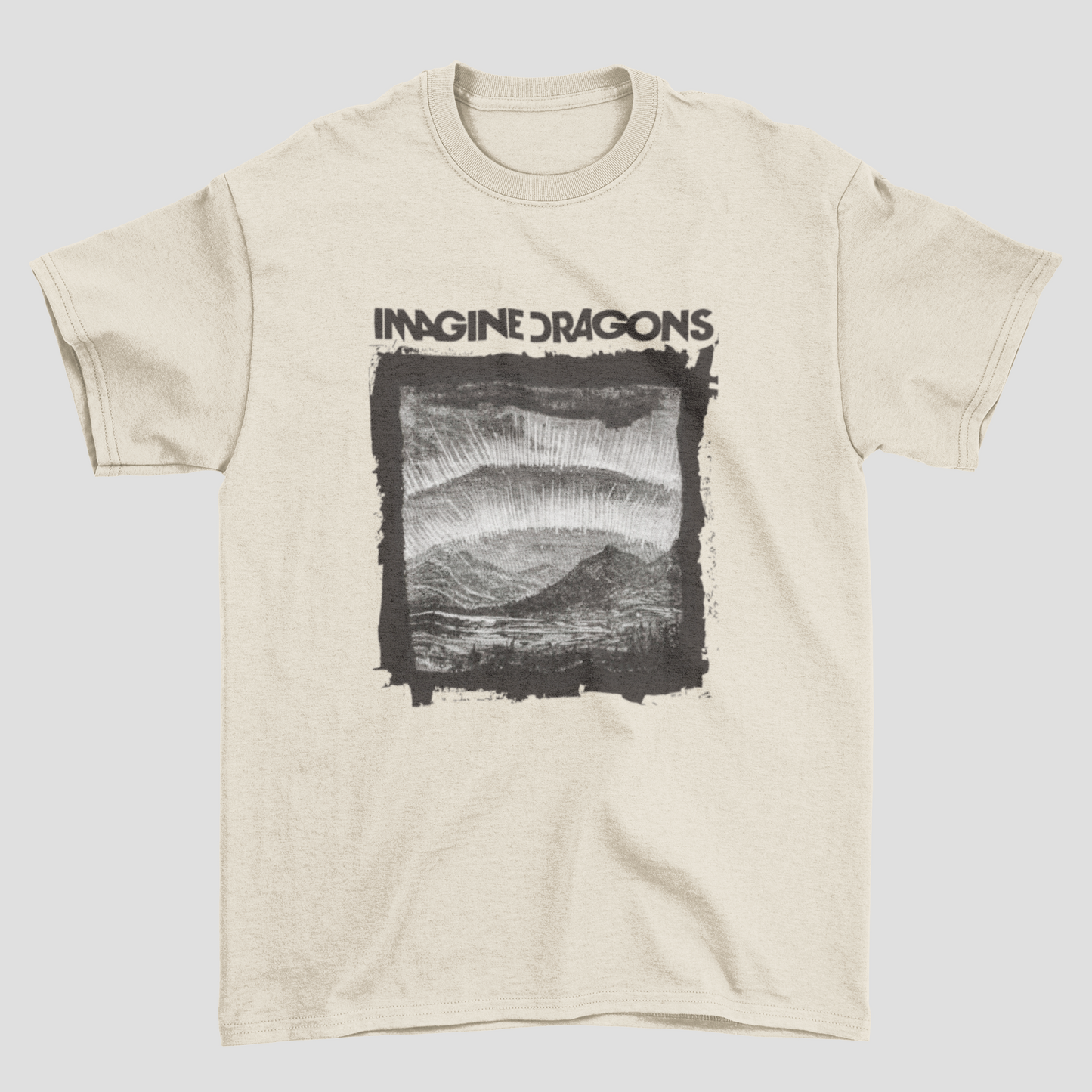 Camiseta Básica Imagine Dragons Graphic Scene
