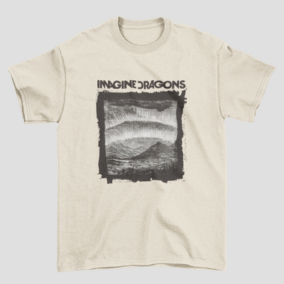 Camiseta Básica Imagine Dragons Graphic Scene