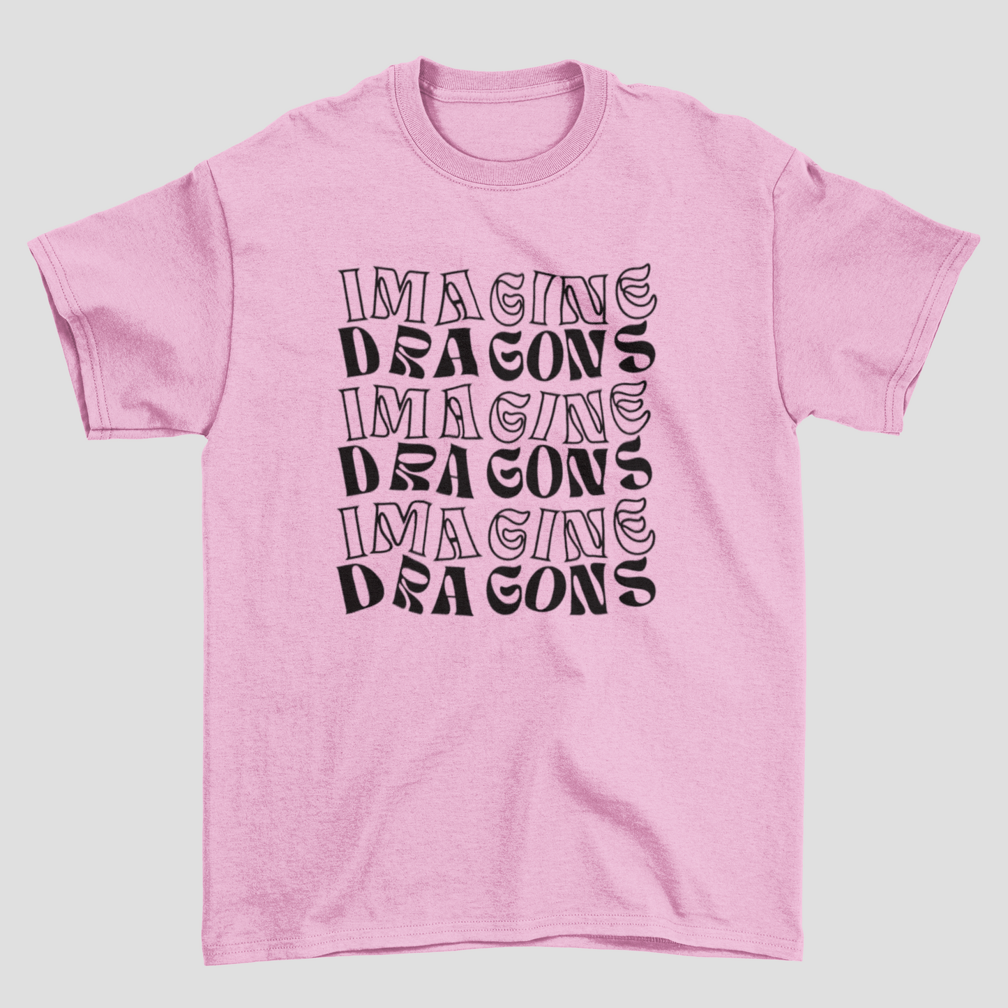 Camiseta Básica Imagine Dragons Lightning Thunder