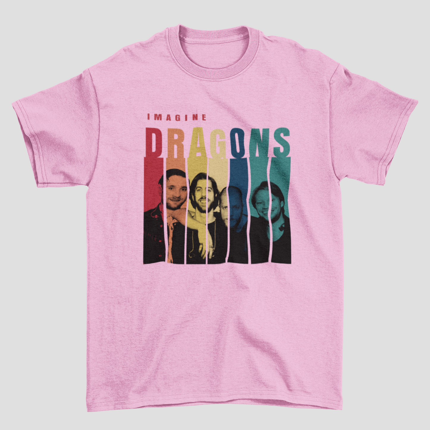 Camiseta Básica Imagine Dragons Graphic