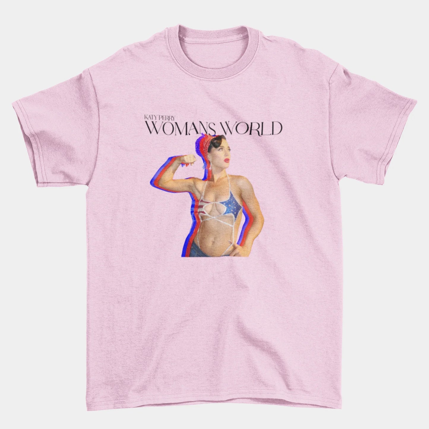 Camiseta Básica Katy Perry Woman's World