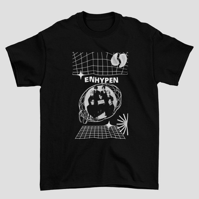 Camiseta Básica Enhypen Vintage Kpop