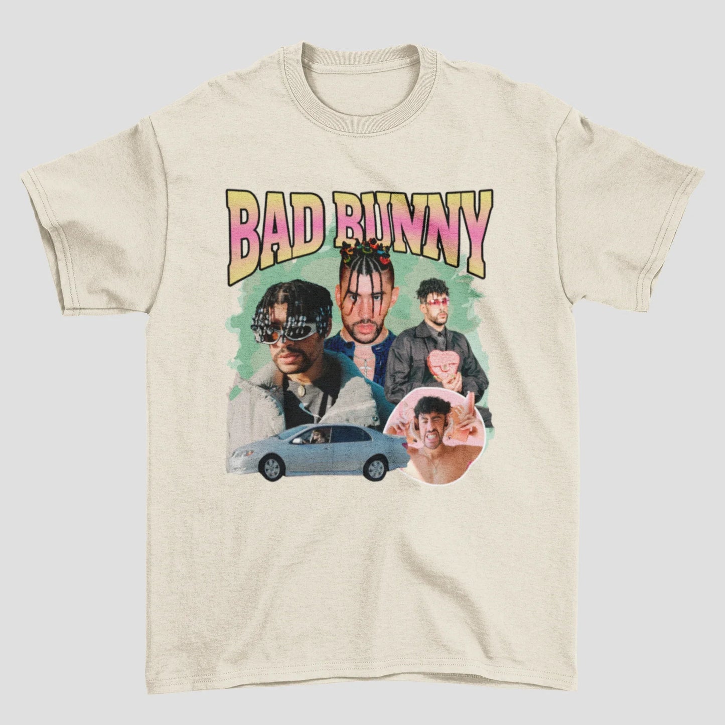 Camiseta Básica Bad Bunny Car Style