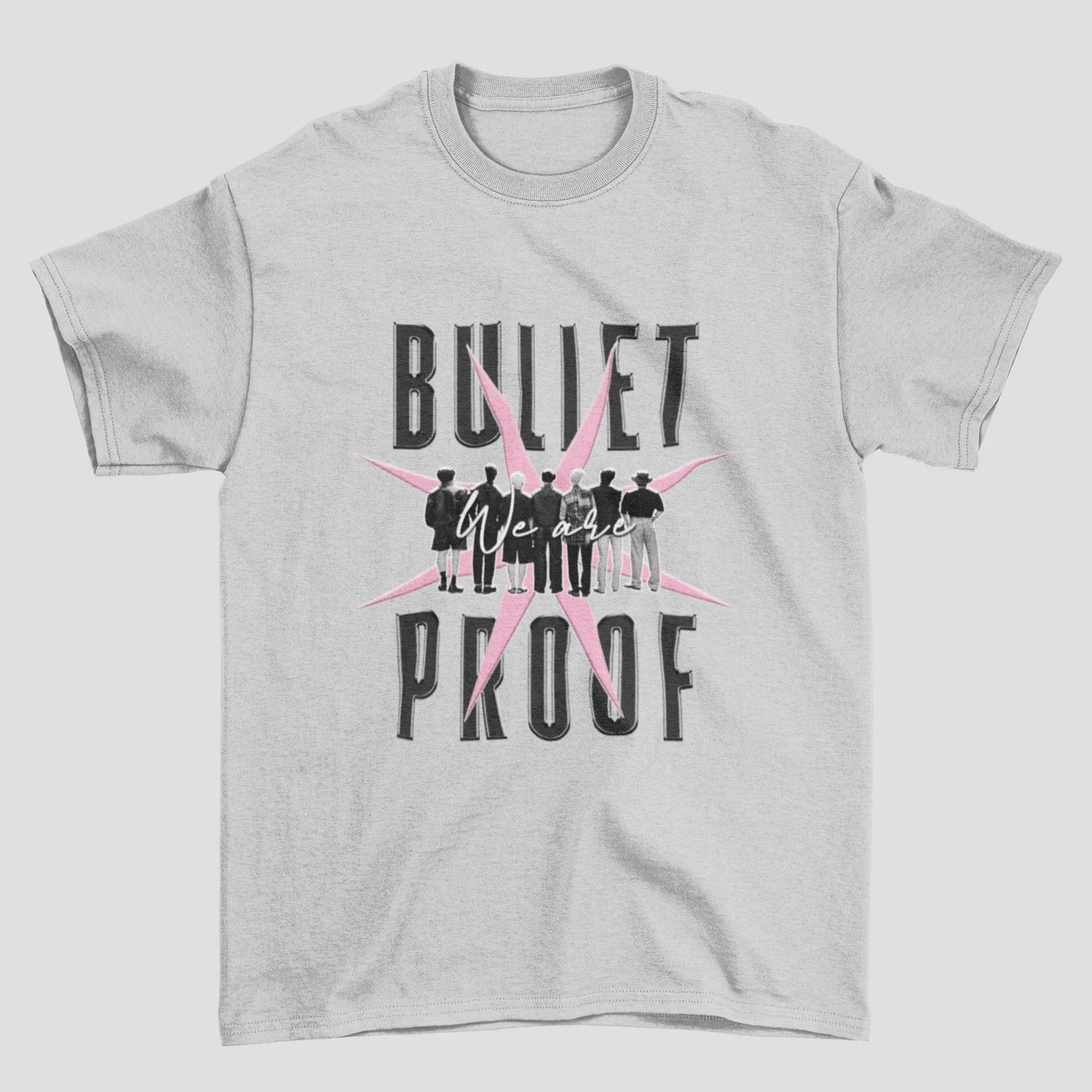 Camiseta Básica BTS Bullet Proof