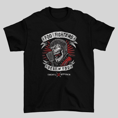 Camiseta Básica Foo Fighters Best Of You