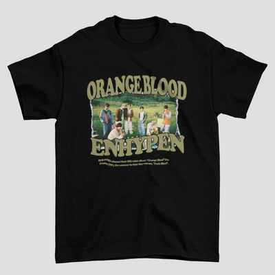 Camiseta Básica Enhypen O.B Music