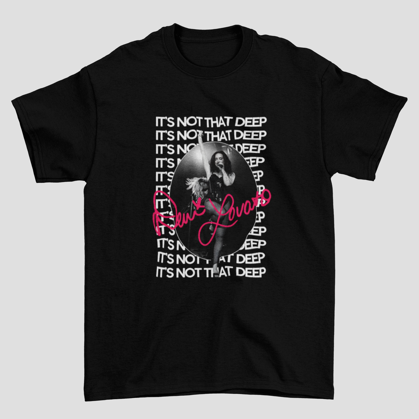 Camiseta Básica Demi Lovato INTD Photo