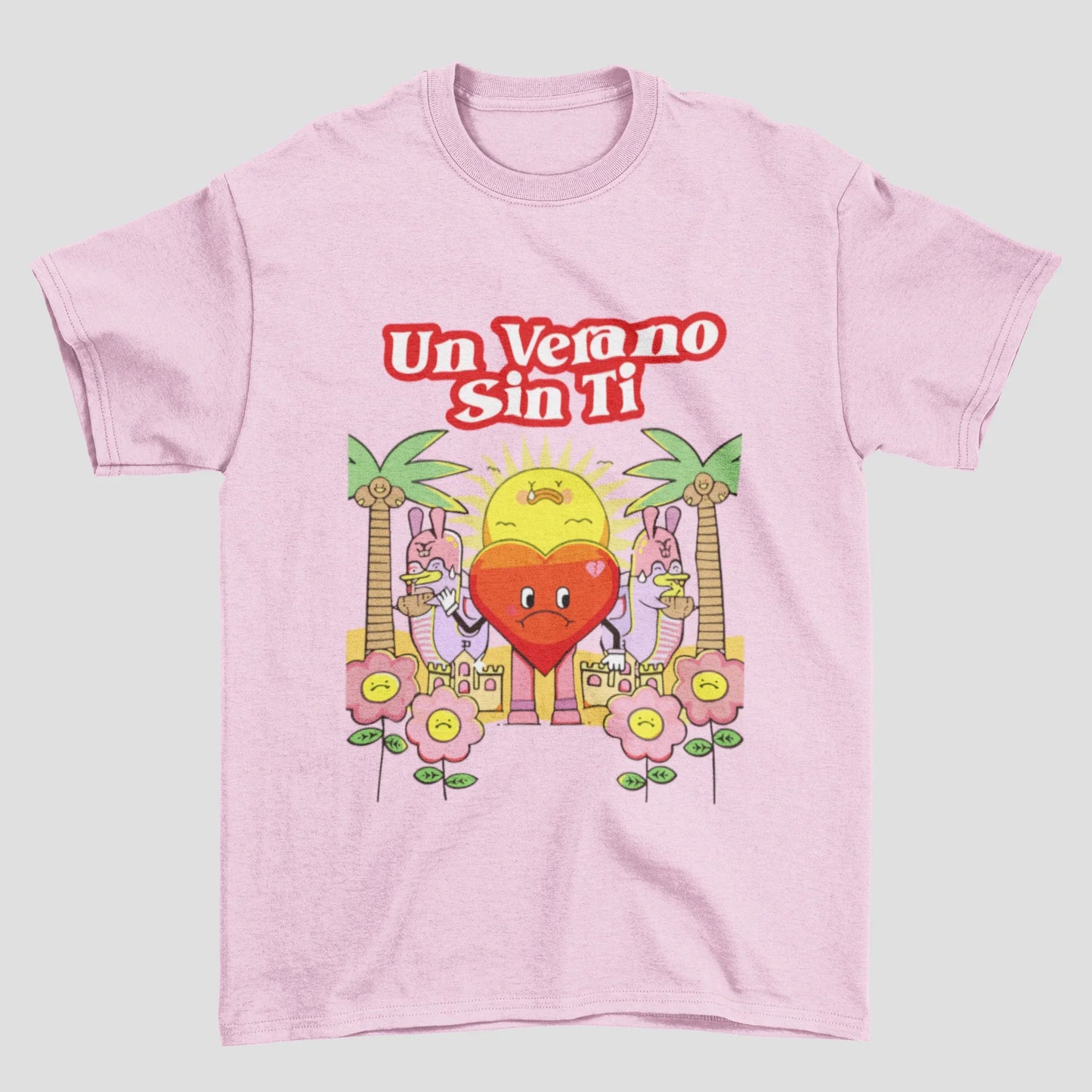 Camiseta Básica Un Verano Sin Ti Bad Bunny