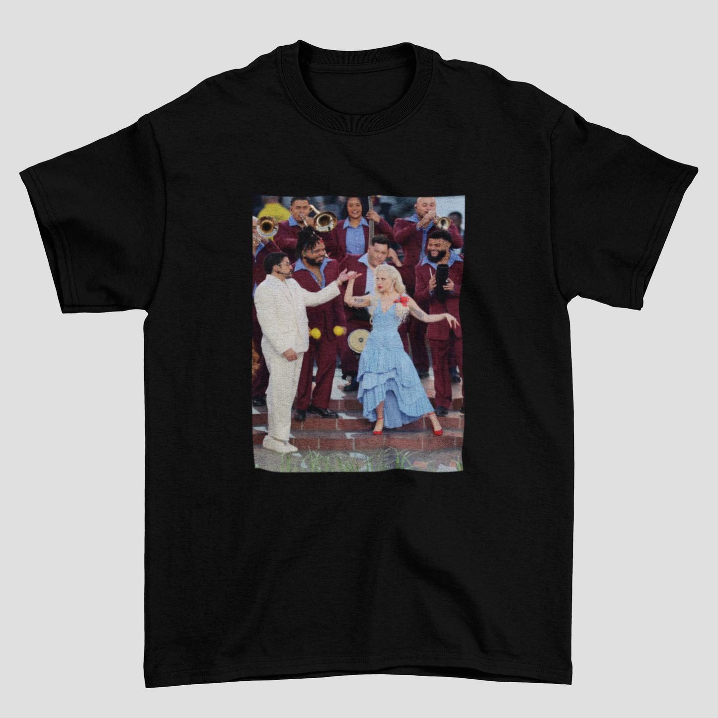 Camiseta Básica Bad Bunny Dance Lady Gaga