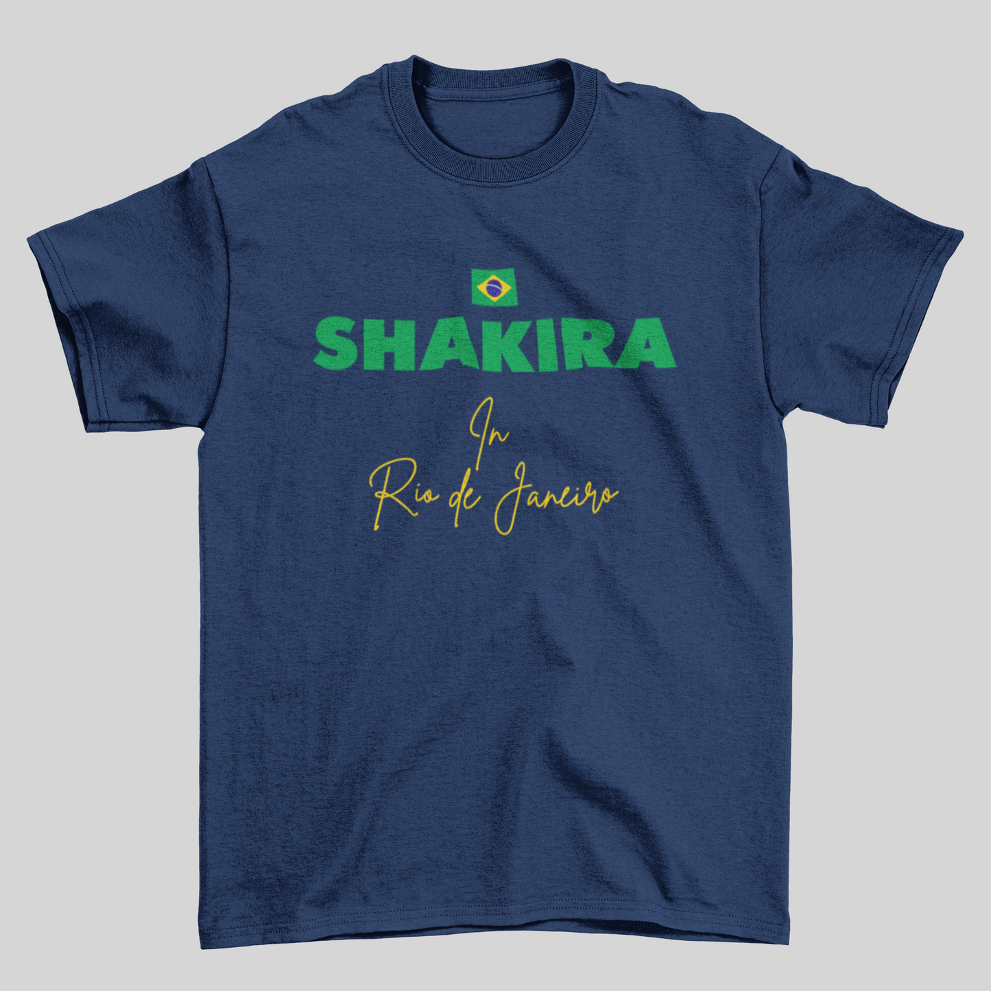 Camiseta Básica Shakira In Rio