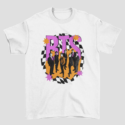 Camiseta Básica BTS Colorfull