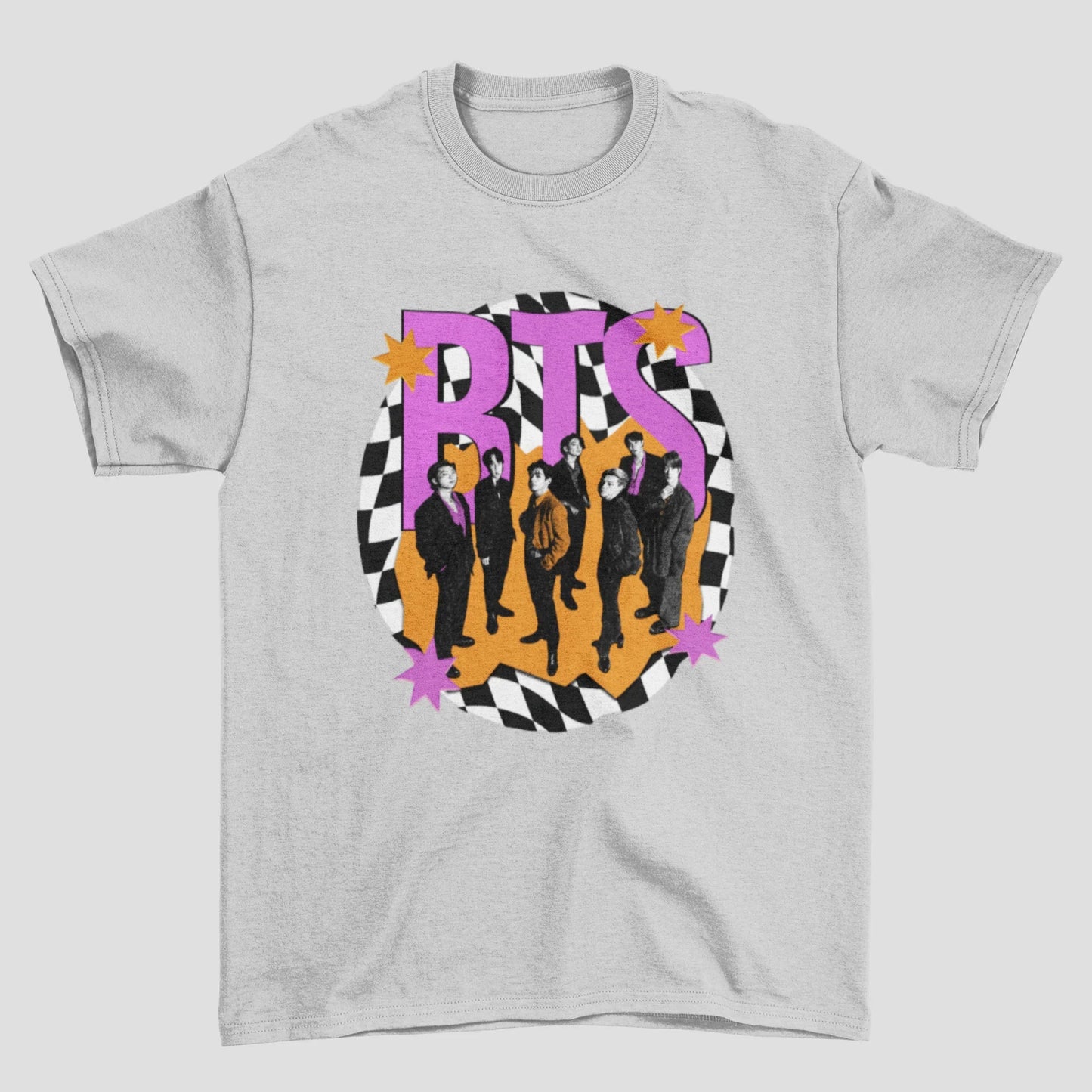 Camiseta Básica BTS Colorfull