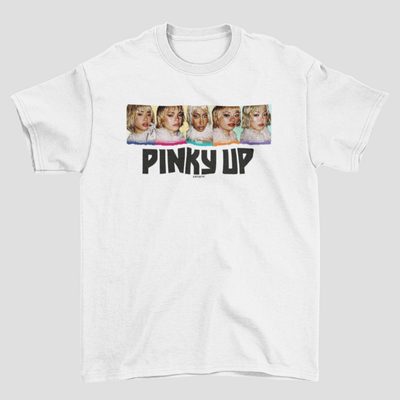 Camiseta Básica Katseye Collab Pinky Up