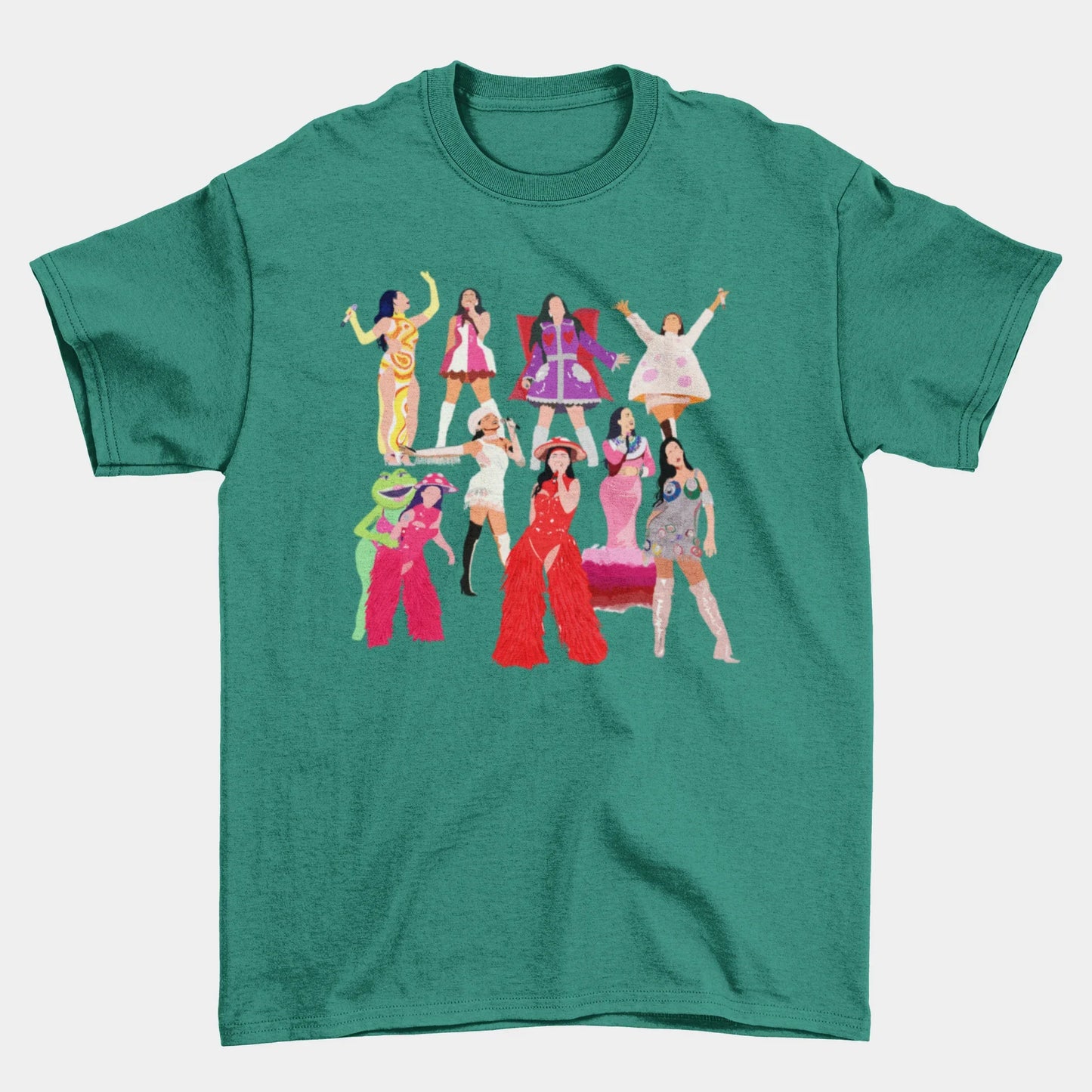 Camiseta Básica Katy Perry Illustration