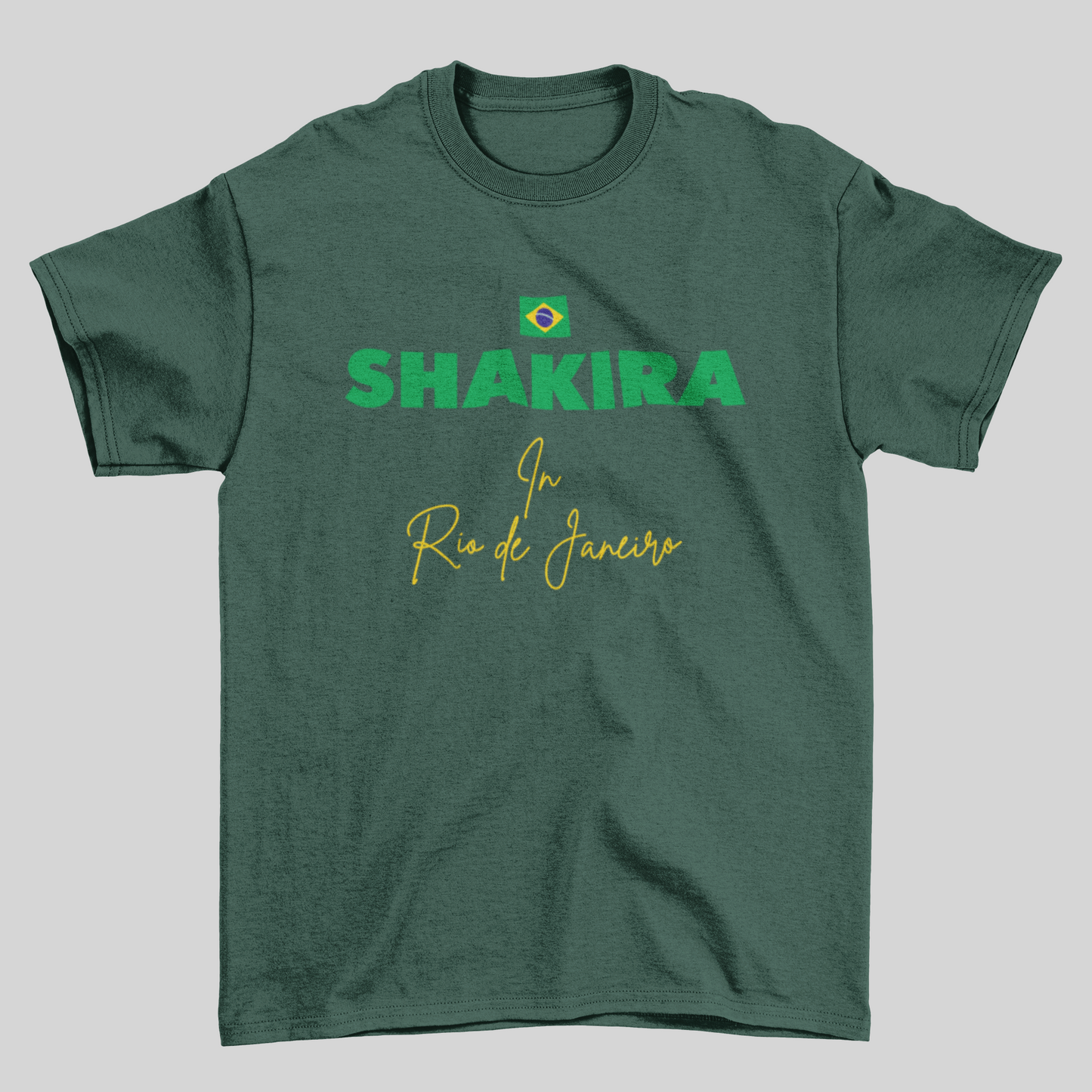 Camiseta Básica Shakira In Rio