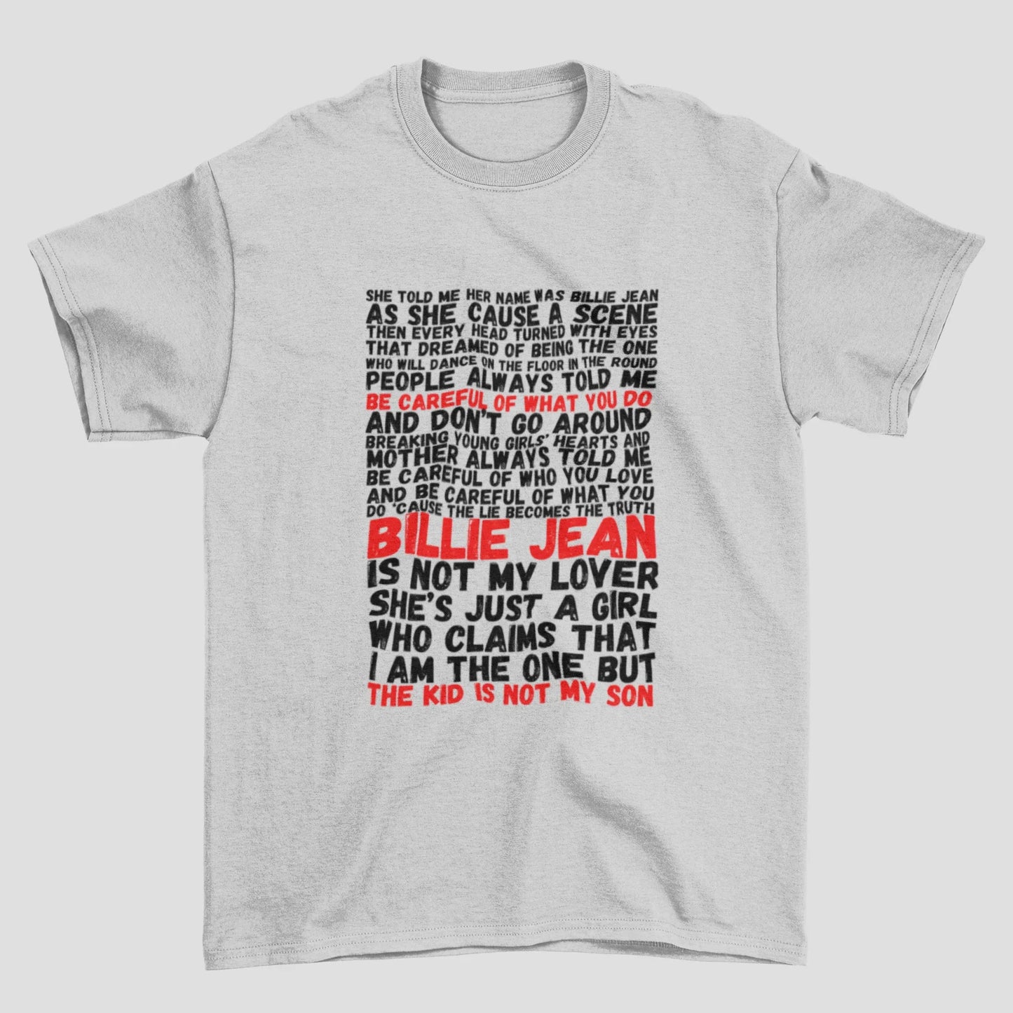 Camiseta Básica Michael Jackson Billie Jean