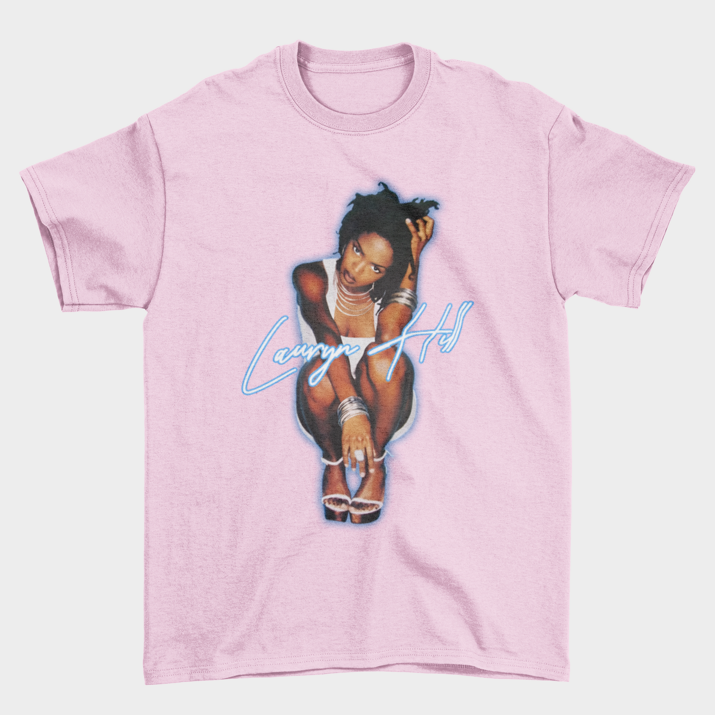 Camiseta Básica Lauryn Hill Pose