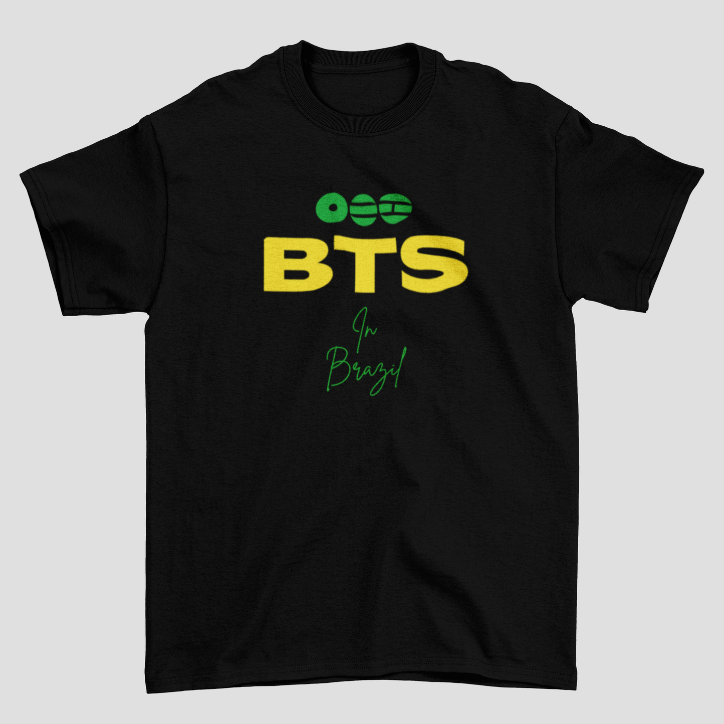 Camiseta Básica BTS In Brazil