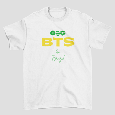 Camiseta Básica BTS In Brazil