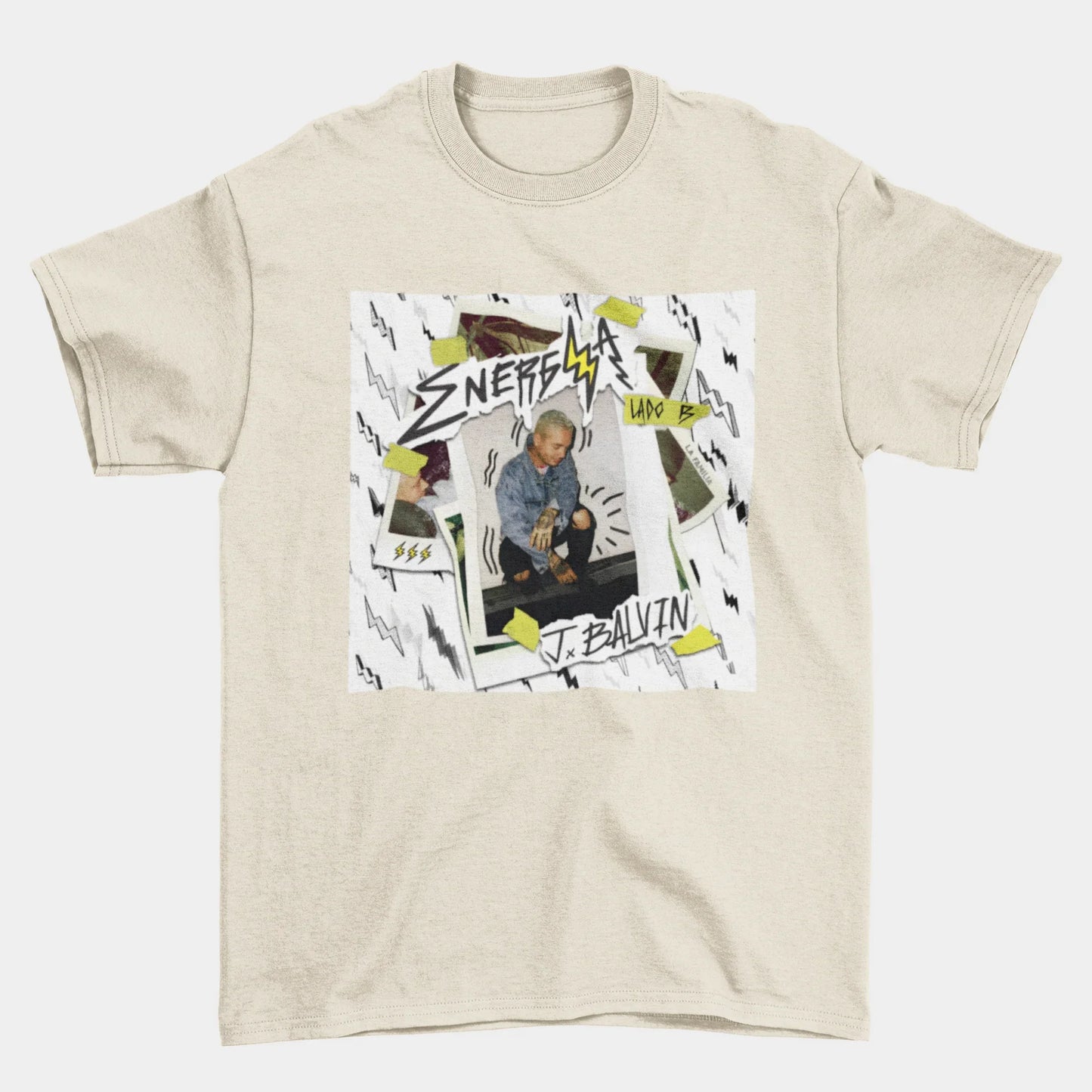 Camiseta Básica J Balvin Energia Lado B
