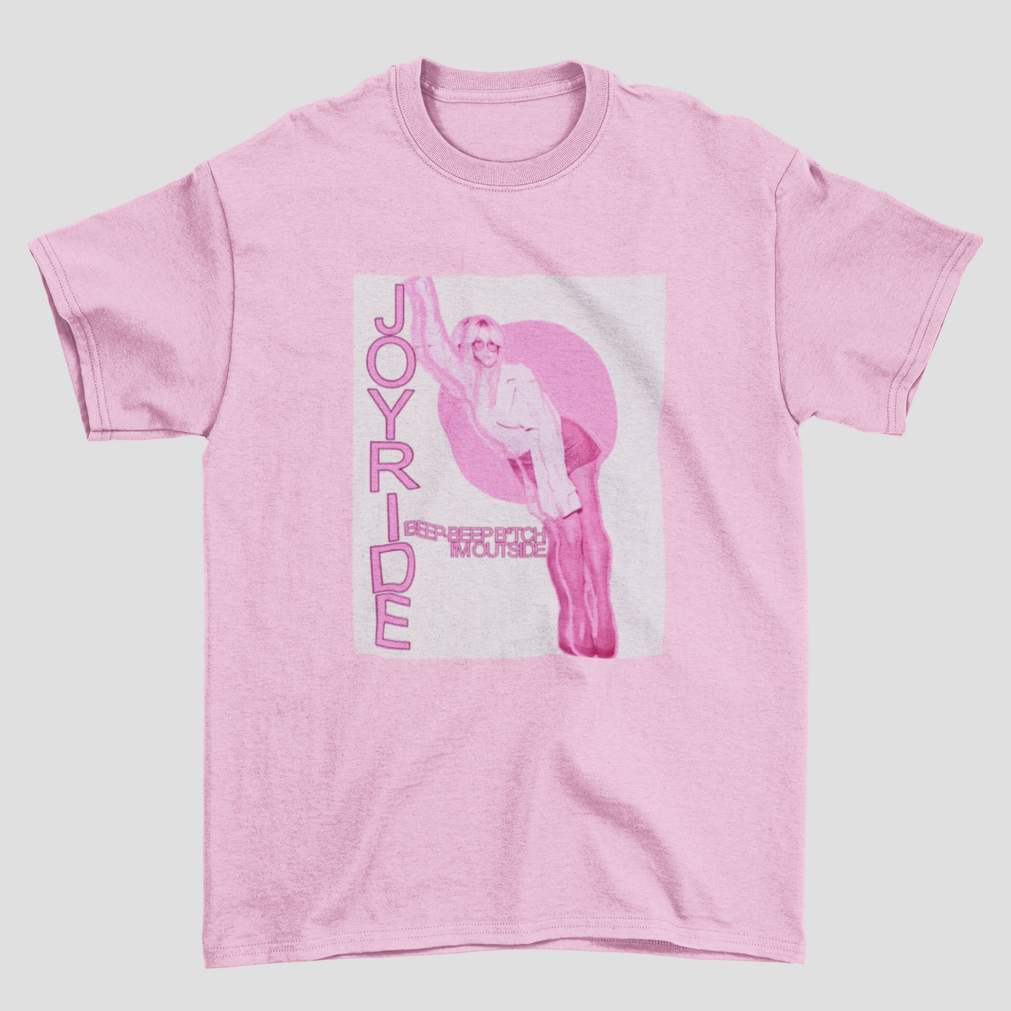 Camiseta Básica Ke$ha Joy Ride Pink Mood