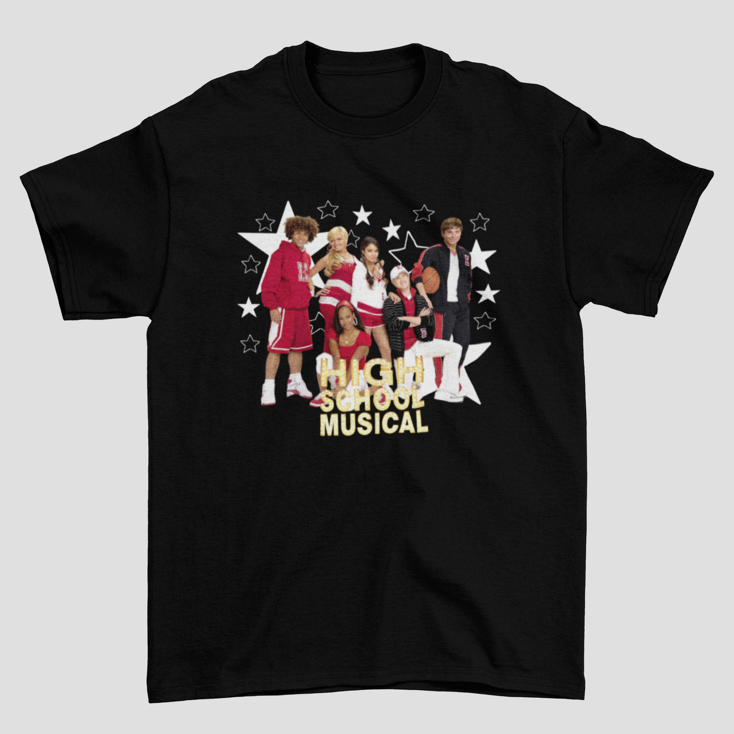 Camiseta Básica High School Musical Stars