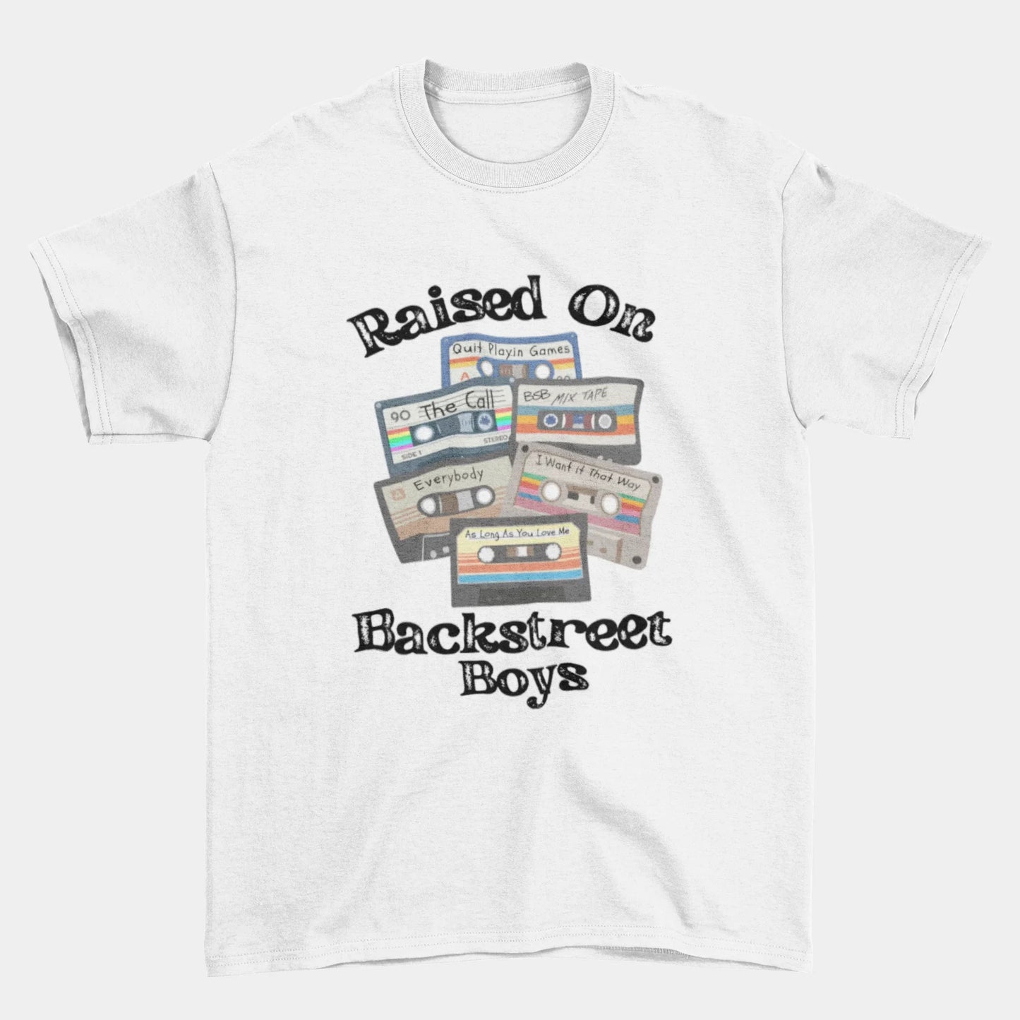 Camiseta Básica Backstreet Boys Raised On BSB