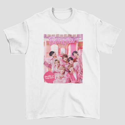 Camiseta Básica BTS Pink Boys