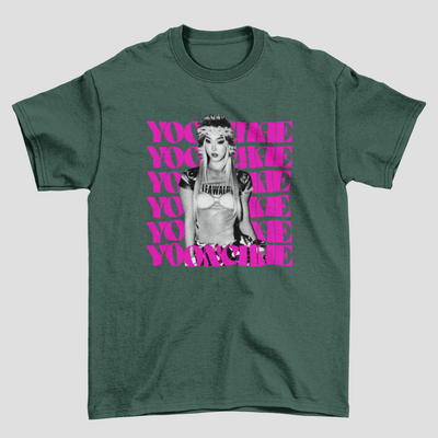 Camiseta Básica Katseye Yoonchae Pinky Up