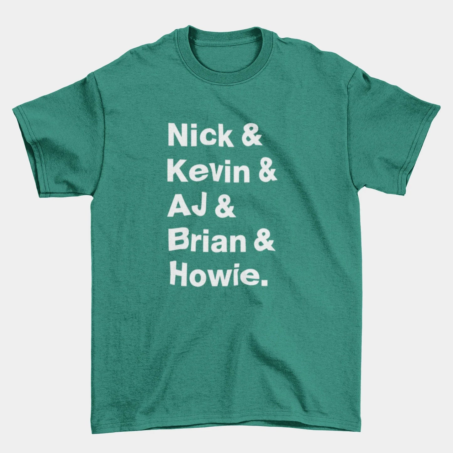 Camiseta Básica Backstreet Boys Names