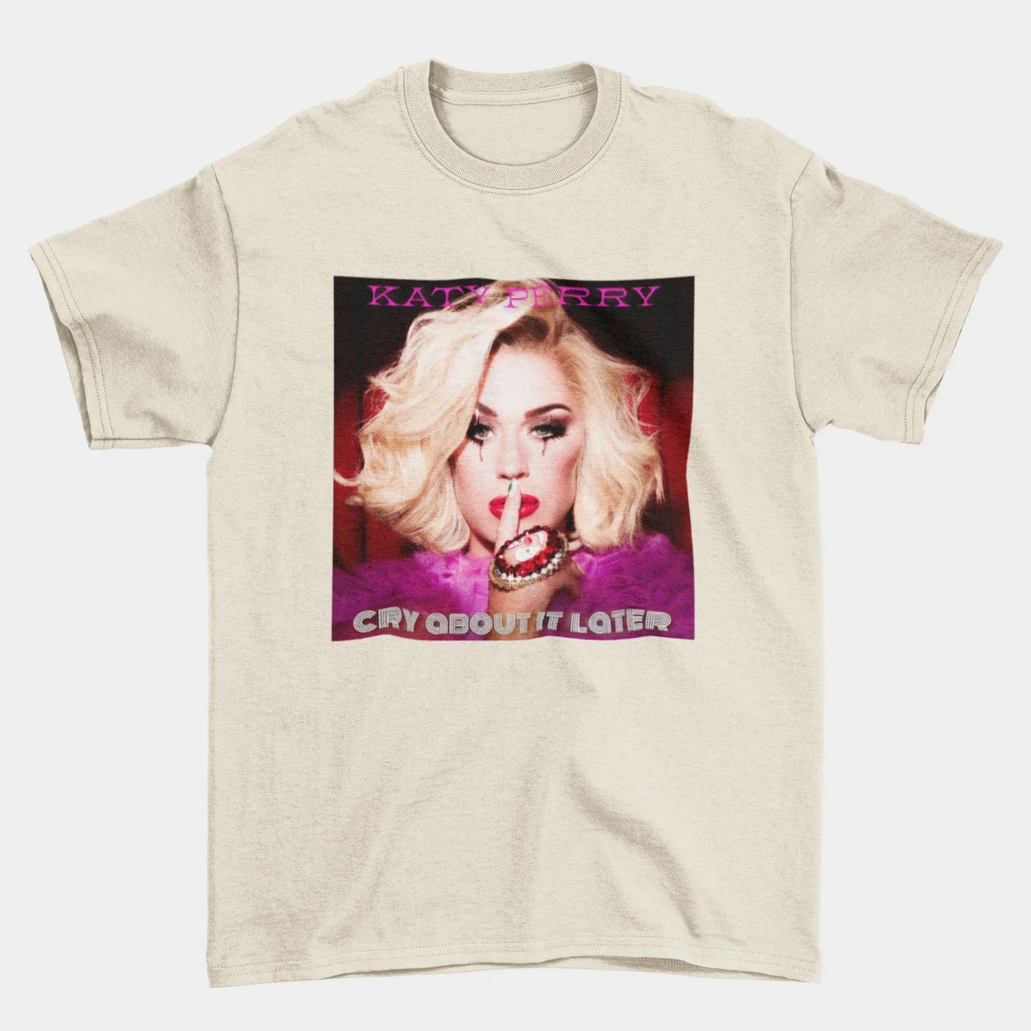 Camiseta Básica Katy Perry Cry About It Later