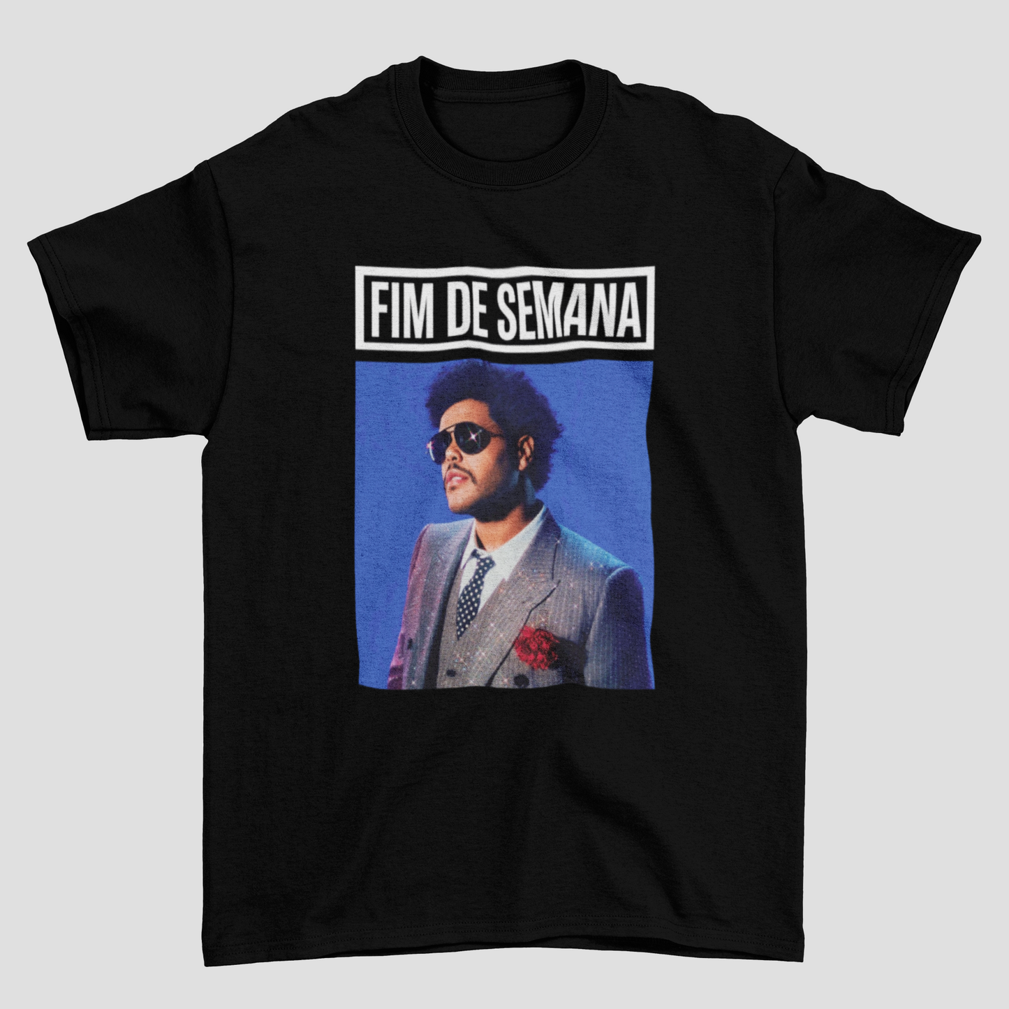 Camiseta Básica The Weeknd Meme