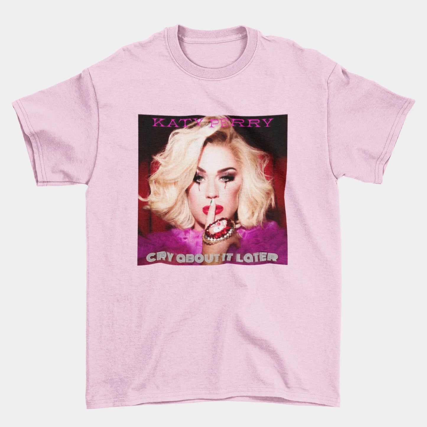 Camiseta Básica Katy Perry Cry About It Later