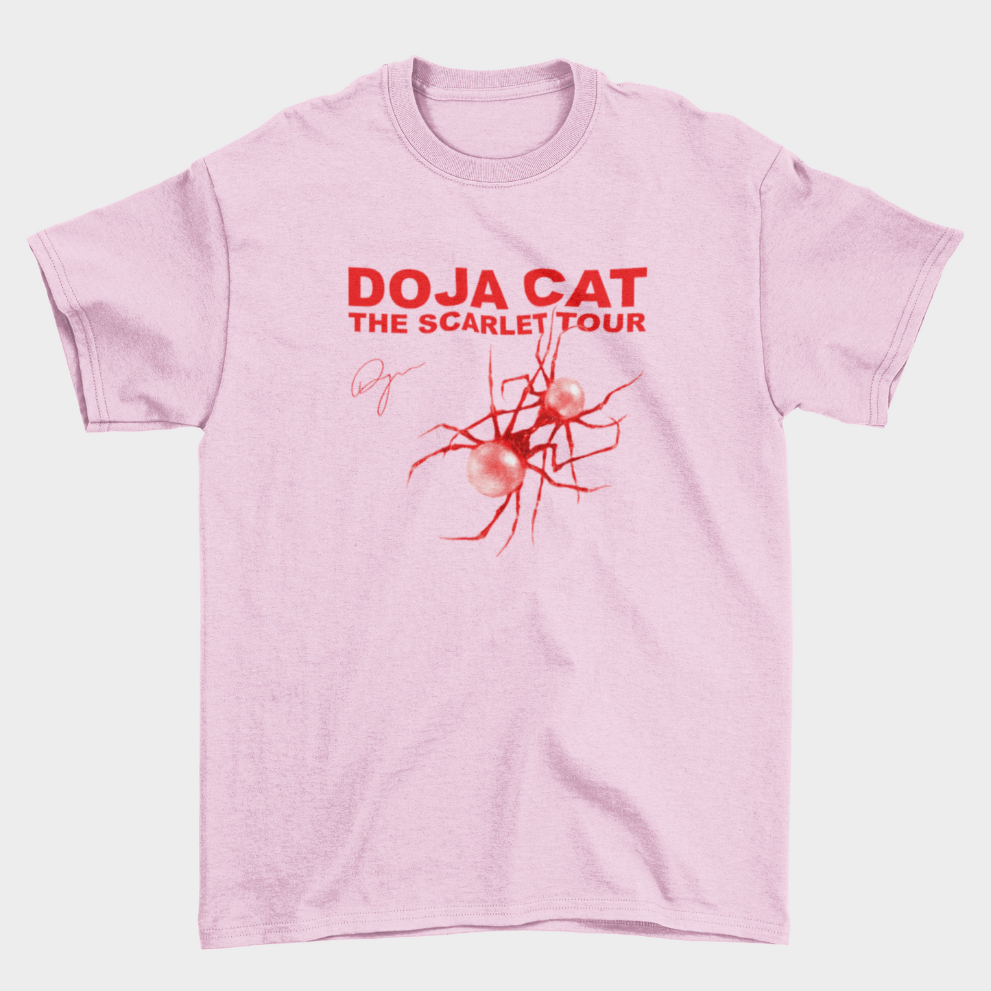 Camiseta Básica Doja Cat The Scarlet Tour