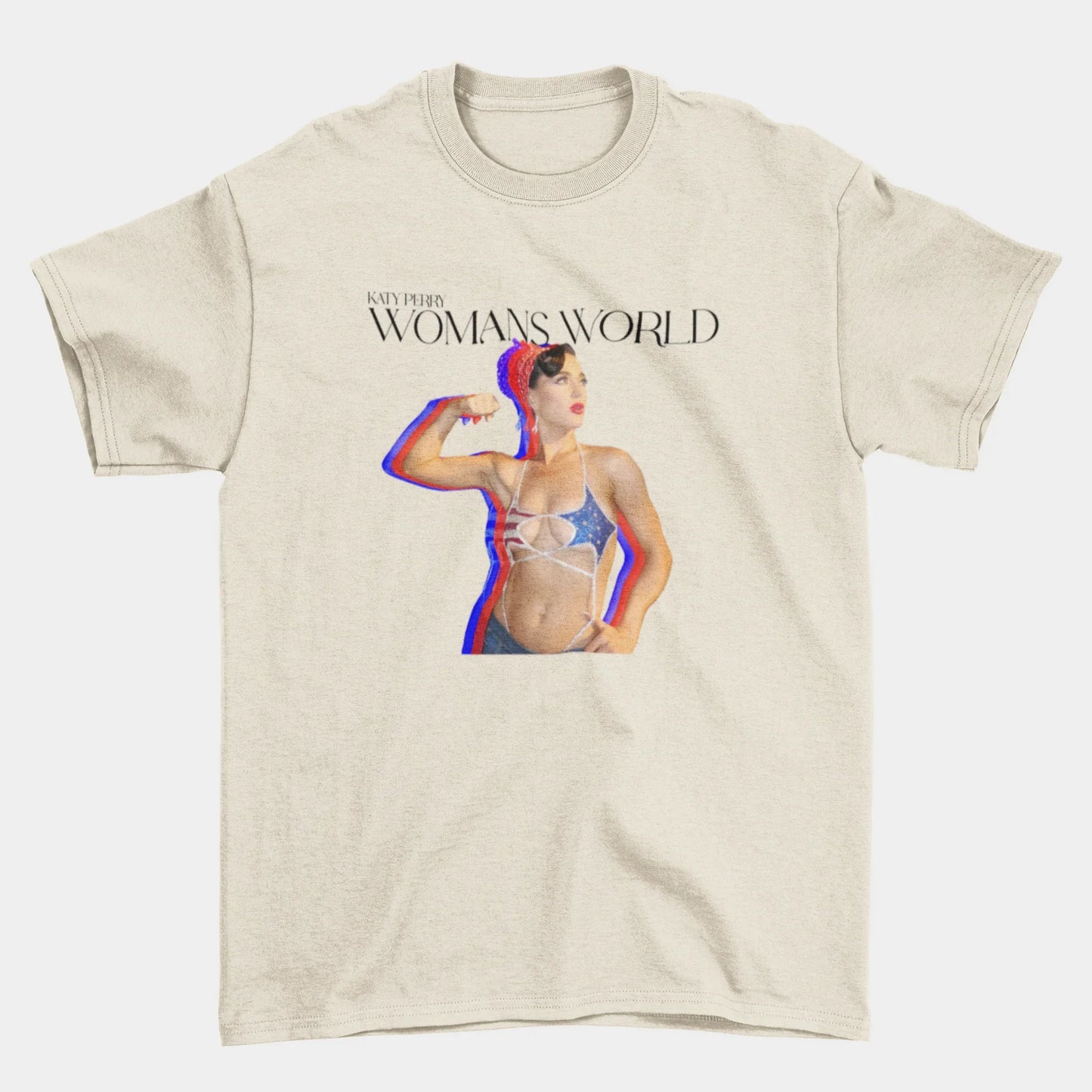 Camiseta Básica Katy Perry Woman's World