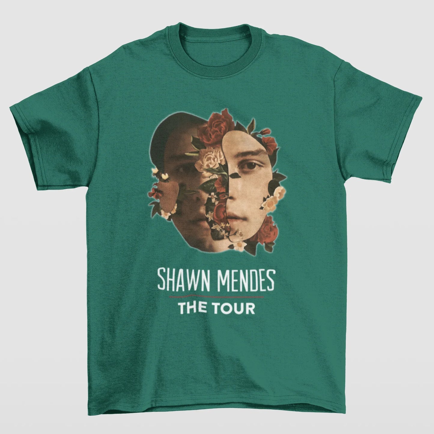 Camiseta Básica Shawn Mendes The Tour