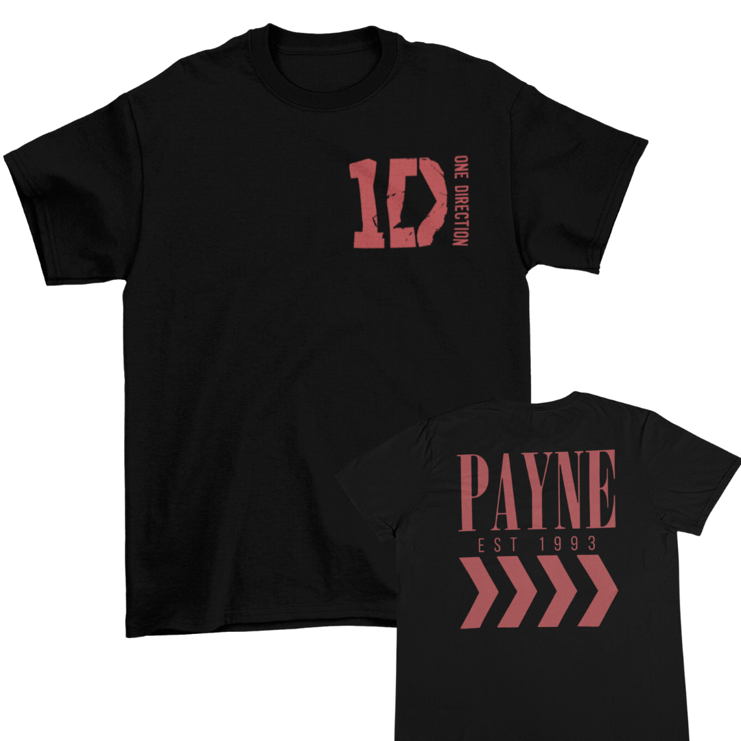 Camiseta Básica One Direction Liam Payne 1993 Preto