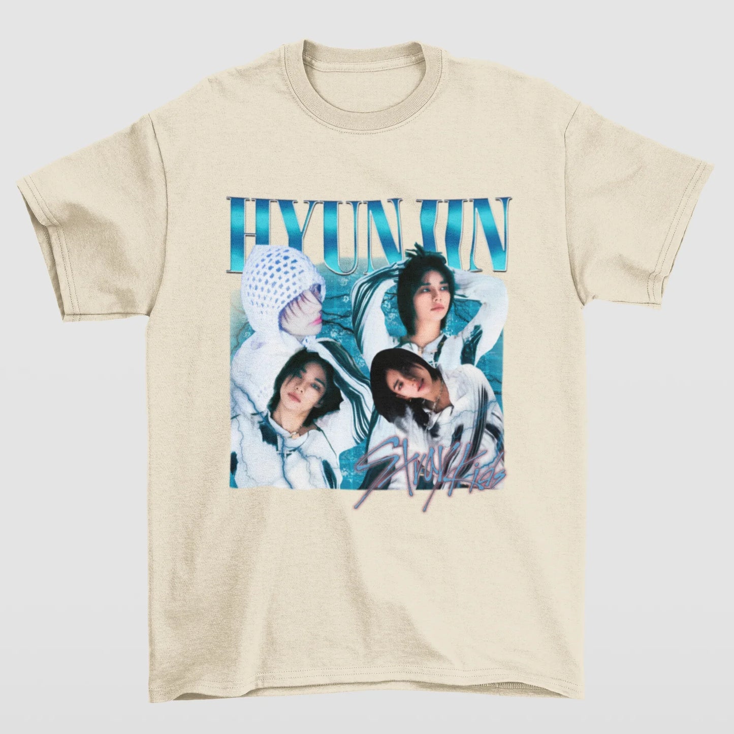 Camiseta Básica Stray Kids Hyunjin Graphic
