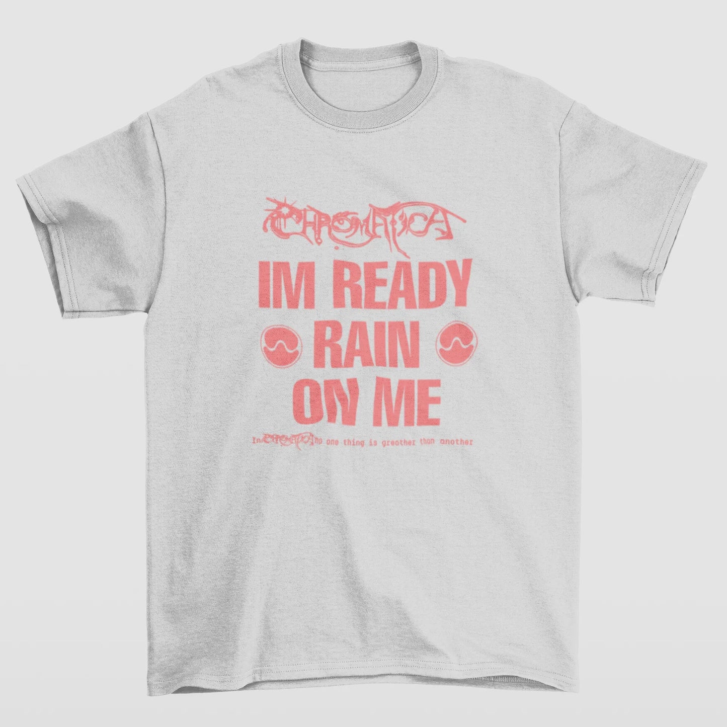 Camiseta Básica Lady Gaga I'm Ready Rain On Me