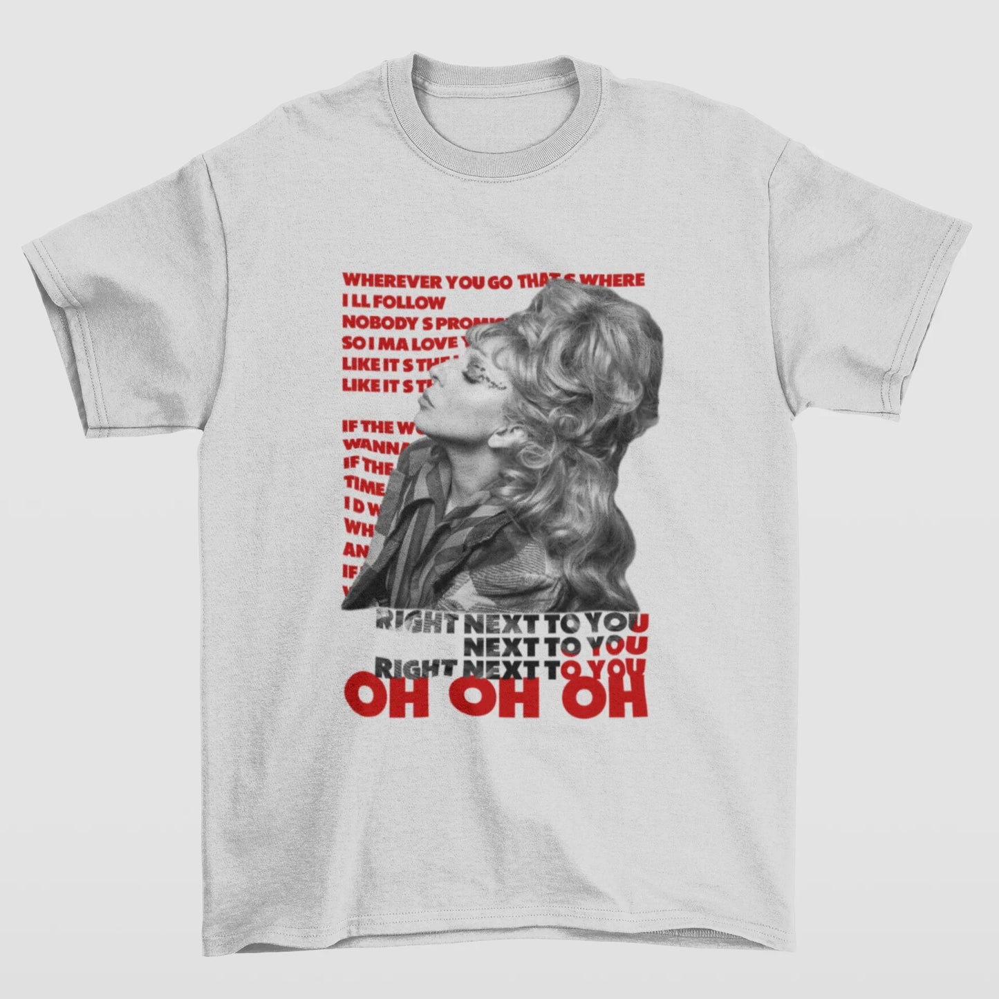 Camiseta Básica Lady Gaga L. Mars Lyric