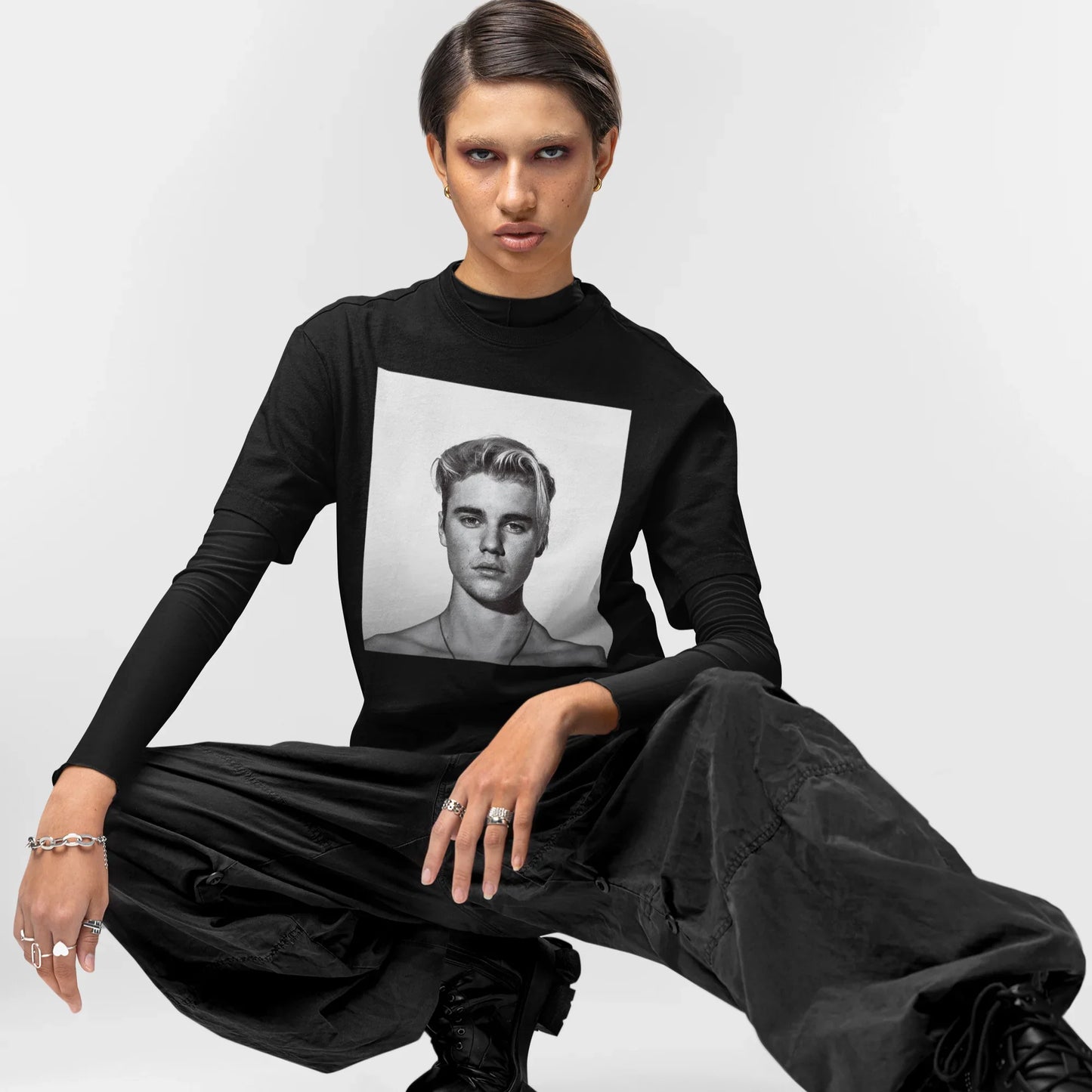 Camiseta Básica Justin Bieber Explore